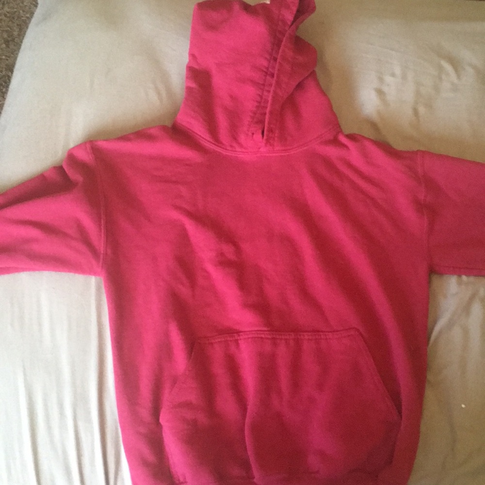 Red sweatshirt
